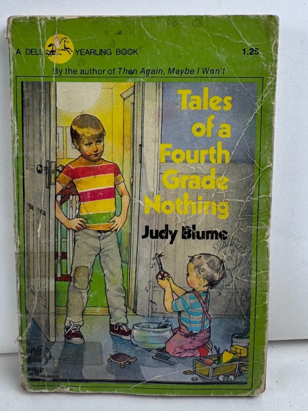 Tales of a Fourth Grade Nothing Judy Blume Dell Yearling 0-440-48474-X Vintage